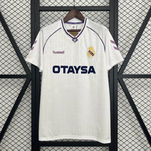 90 - 92 - Real Madrid - Retro İç Saha Forması