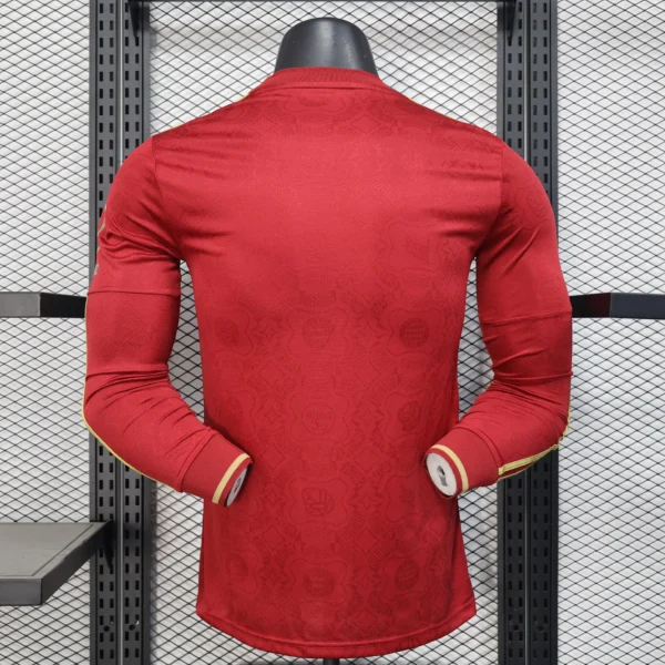 25 - 26 - Bayern Munich - 125.Yıl Uzun Kollu Profesyonel Özel Forma